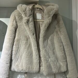 Sandro fur jacket